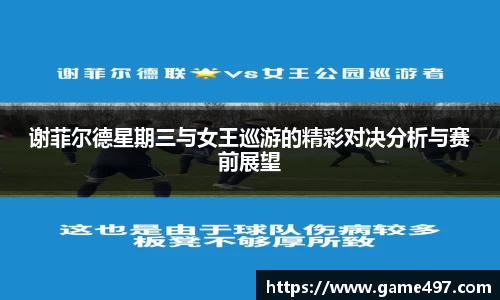 谢菲尔德星期三与女王巡游的精彩对决分析与赛前展望
